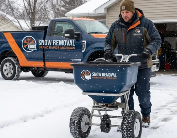snow removal grand rapids michigan - Service Visual 2